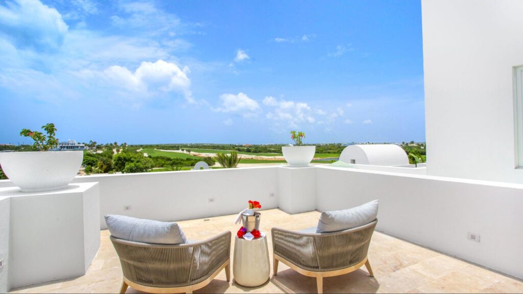 Villa in Aurora Anguilla luxury hotel resort